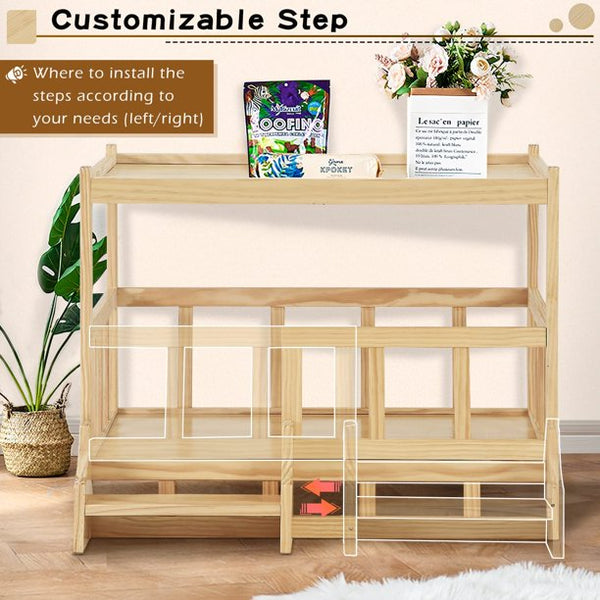 EROMMY Wooden Dog Bed Frame, Dog Kennel Furniture Waterproof, Dog Bed Stand for Large/Extra-Large Dogs
