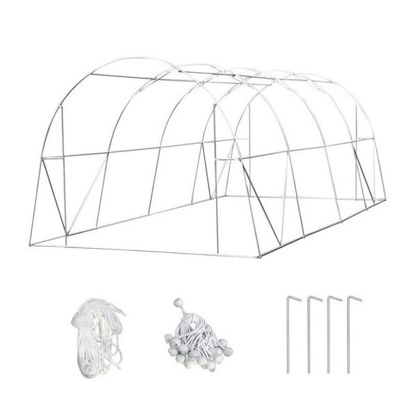 Erommy 26' x 10' x 7' Greenhouse Large Gardening Plant Hot House Portable Walking in Tunnel Tent
