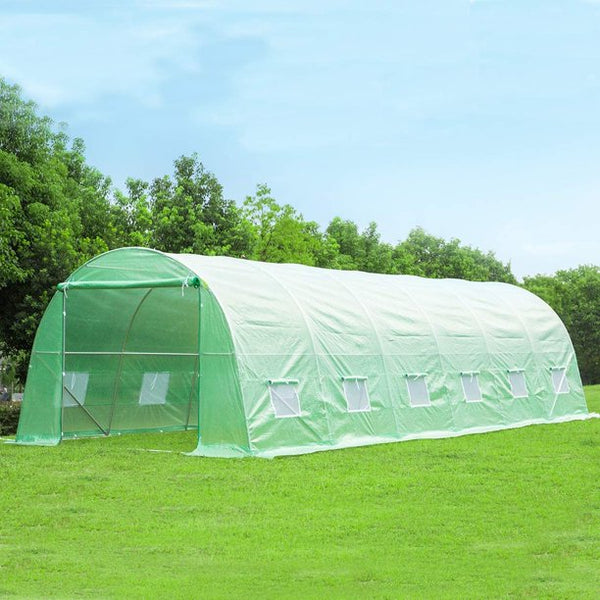 Erommy 26' x 10' x 7' Greenhouse Large Gardening Plant Hot House Portable Walking in Tunnel Tent