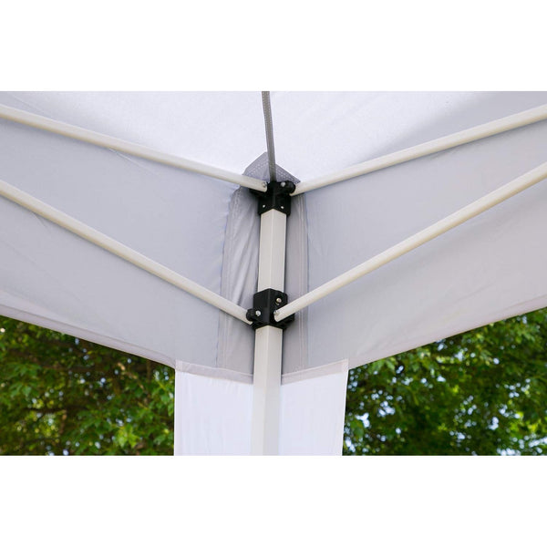 Erommy Outdoor 10x15 ft Pop up Canopy Party Tent Heavy Duty Gazebos for Events, White