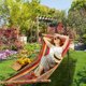 Yoleny Hammock with Stand Included, Camping Hammock, Heavy Duty Portable Hammock with Detachable Pillow for Patio Porch Beach,Rainbow Stripe