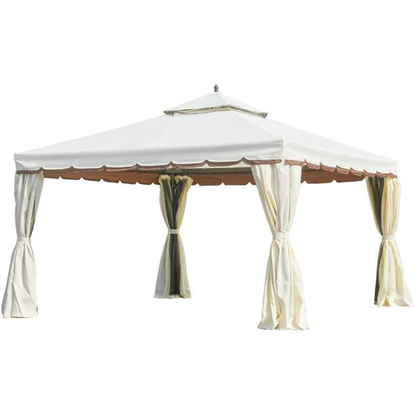Erommy 12’ x 12’ Outdoor Gazebo Canopy, Outdoor Patio Gazebo (027Cream)