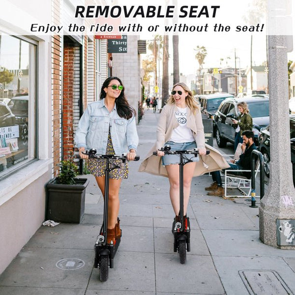 Yoleny Electric Kick Scooter, Scooter for Adult, 400W Motor, Max Speed 18 Miles, Long-Range Battery, Foldable and Portable, Commute and Travel