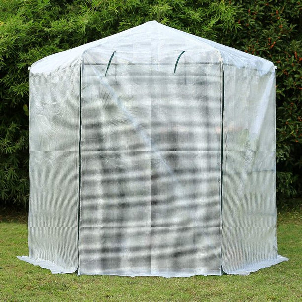 Erommy 7.5FT Portable Greenhouse Walk-in Green House Kit,Plant Hot House for Outdoor