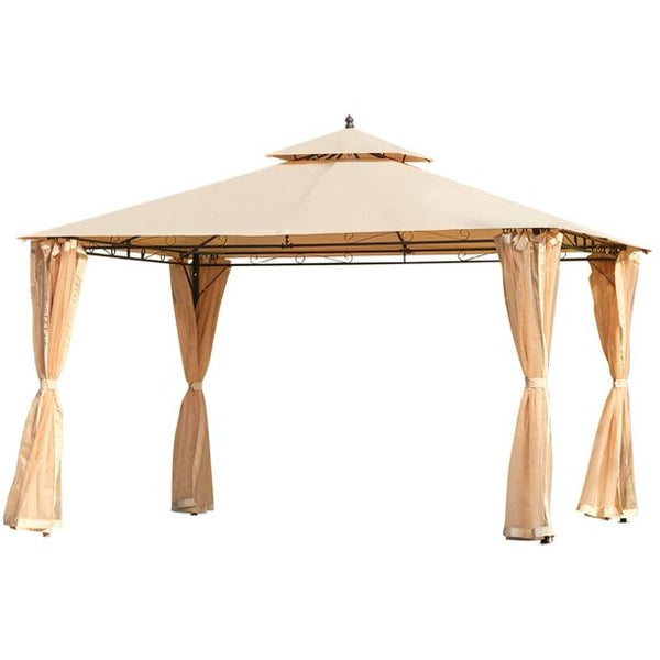 Yoleny 10x12 FT Canopy with Vented Soft Top Outdoor Gazebo